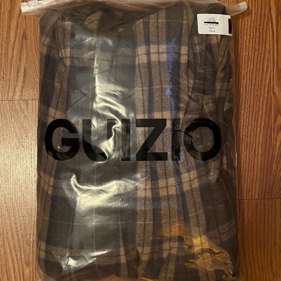 NEW Guizio Leila Tartan Dress Size Medium Multi (Brown) - SEALED PACKAGE - Picture 2 of 9